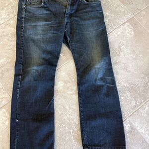 Marc Anthony Dark Blue Straight Jeans